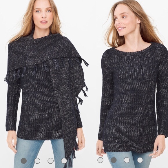 NWT White House Black Market Two Piece Sweater - Picture 1 of 4
